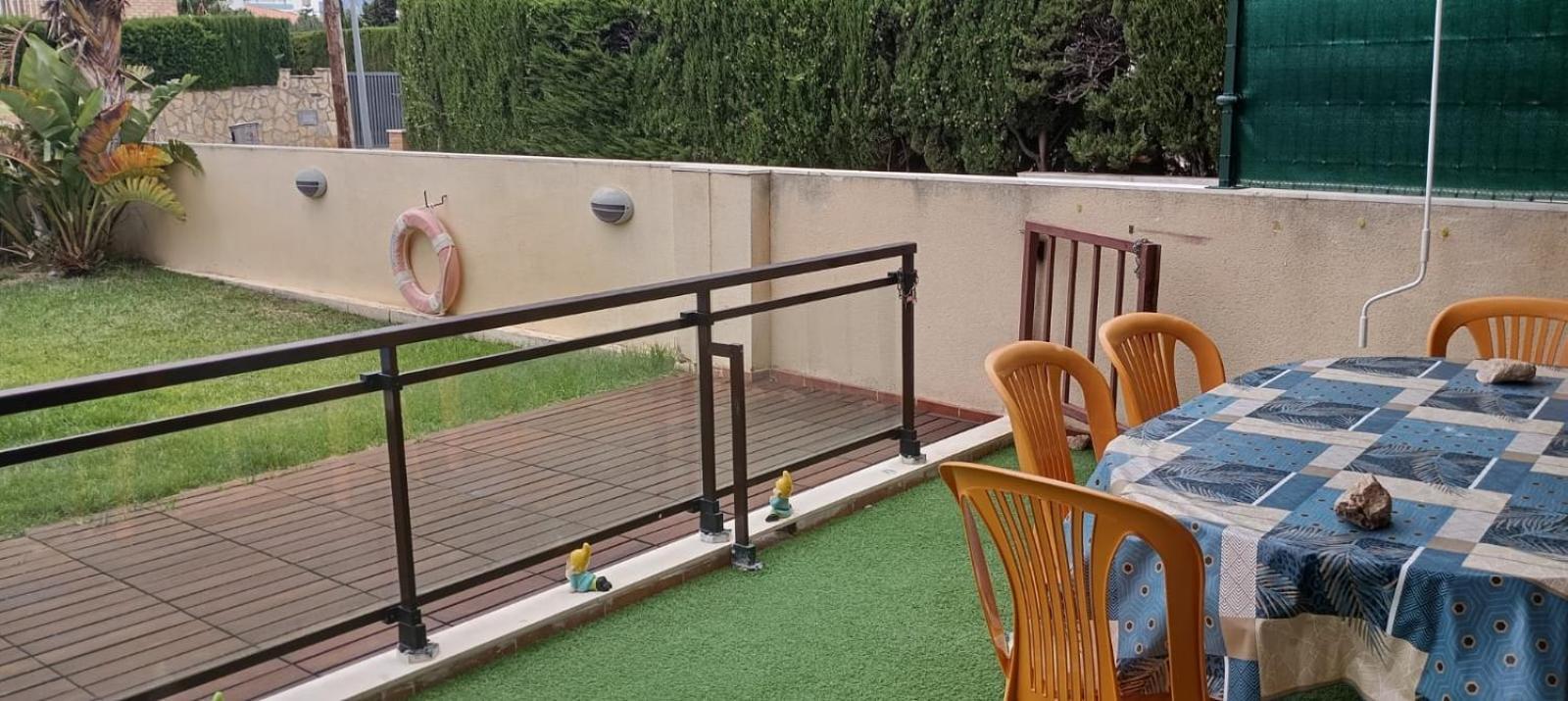 Apartamento Con Terraza Y Acceso Directo A La Piscina Y A 50 M De La Playa Miami Playa Dış mekan fotoğraf